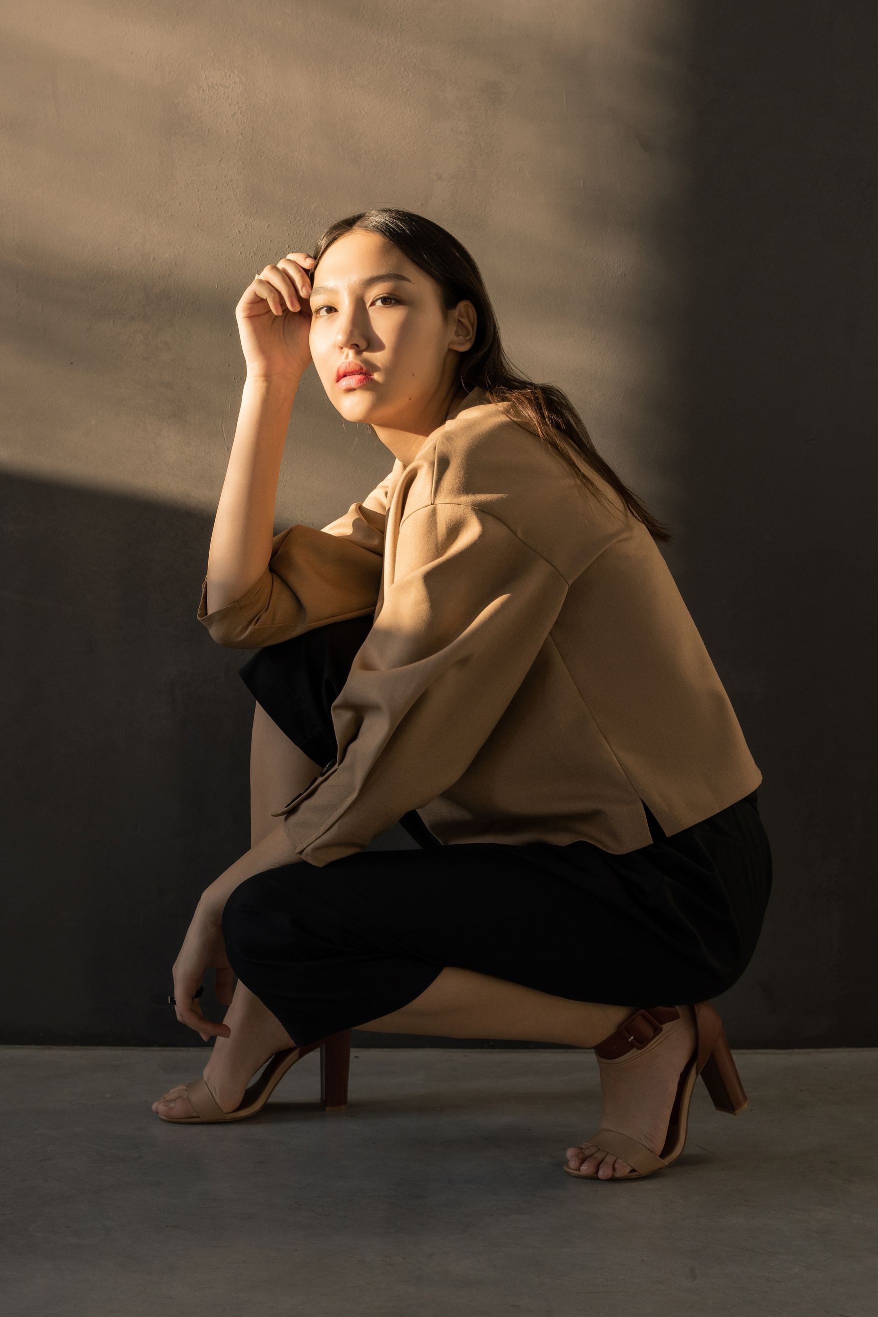 Photo Of Woman Wearing Brown Heels